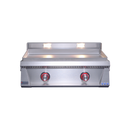 Le Griddle Pro Series 75 Natural Gas Built-In Griddle - 6mm Cooking Plate, 18,000 BTU Dual U-Shape Burners, 304 Stainless Steel, Indoor/Commercial Use | OML75P6