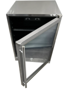 ARG Outdoor Refrigerator - REFR2B Glass Front UL Rated Stainless Steel Body