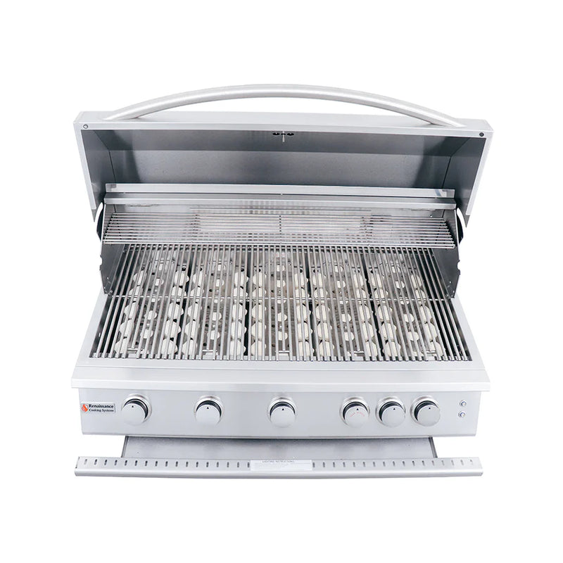 RCS 40" Premier Built-In Grill w/ LED Lights - RJC40AL