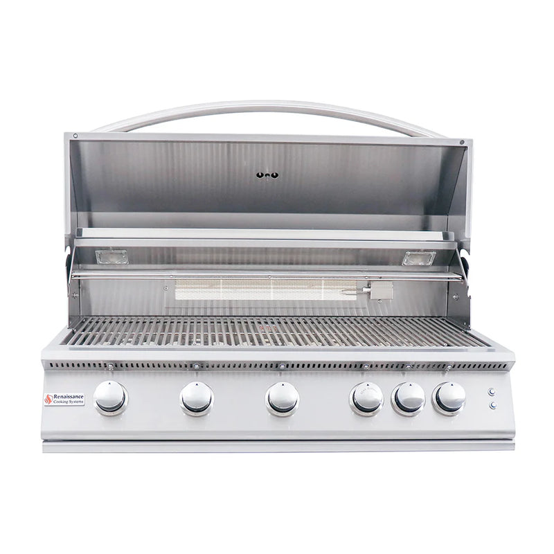 RCS 40" Premier Built-In Grill w/ LED Lights - RJC40AL LP