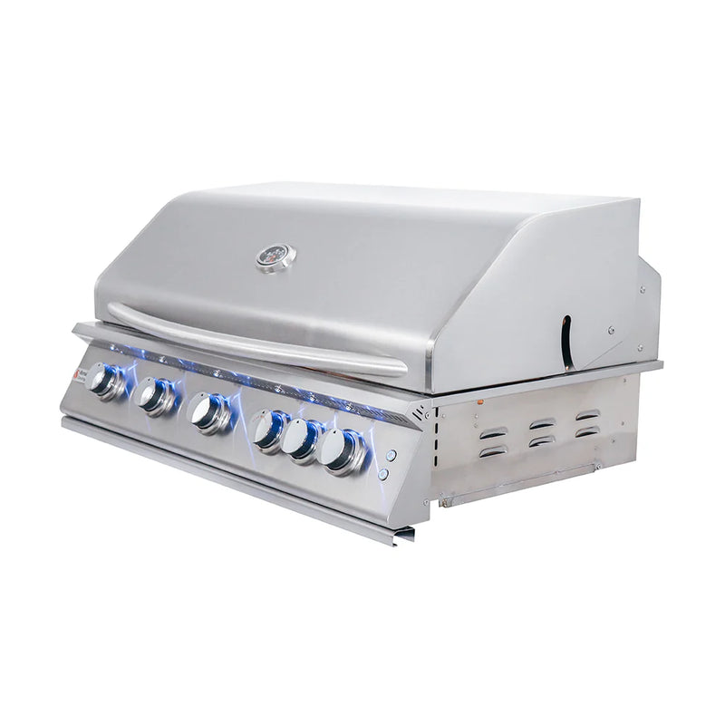 RCS 40" Premier Built-In Grill w/ LED Lights - RJC40AL LP