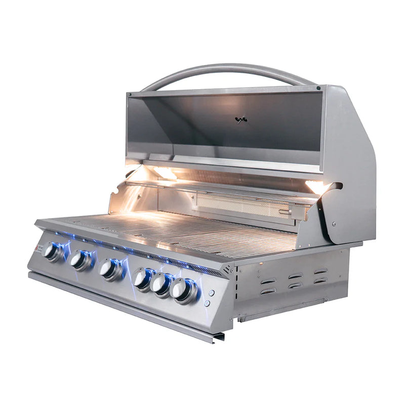 RCS 40" Premier Built-In Grill w/ LED Lights - RJC40AL LP