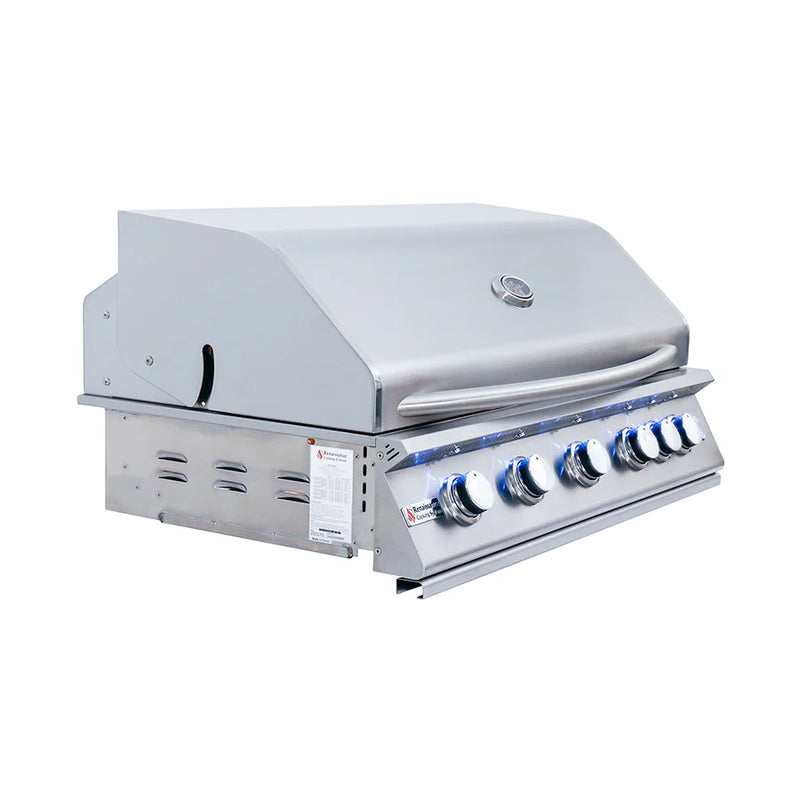 RCS 40" Premier Built-In Grill w/ LED Lights - RJC40AL