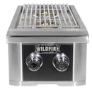 Wildfire Ranch Pro Double Side Burner 304 Ss Propane - WFDBLSBRN-SS-LP