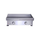 Le Griddle Commercial Series 75 Natural Gas Built-In Griddle - 3mm Cooking Plate, 18,000 BTU Dual U-Shape Burners, 304 Stainless Steel, Push Button Ignition, Indoor/Commercial Use | OML75C3