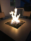 HPC - HPC Fire Match Light Fire Pit Burner Kit (PENTA31MLFPK-FLEX-LP), 31-Inch Bowl Pan, Propane Gas, UL Listed - PENTA31MLFPK-FLEX-LP