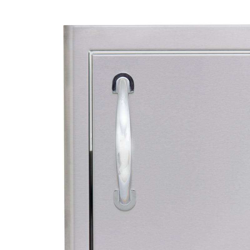 Blaze Grills Universal Stainless Steel Outdoor Kitchen Cabinet Single Access Door, Right Side - BLZ-1420-SV-R