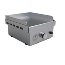 Le Griddle Wee 16-Inch, 1-Burner Built-In Gas Griddle for Outdoor Island or Countertop - GFE40