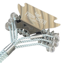 Four Oxen BBQ Bristle Free Grill Brush and Scraper  – 16.5” Stainless Steel Brush