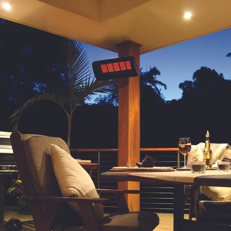 Bromic Heating Tungsten 500 Smart-Heat Gas Burner Patio Heater, Natu