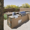 Le Griddle Wee 16-Inch, 1-Burner Built-In Electric Griddle for Outdoor Island or Countertop - GEE40