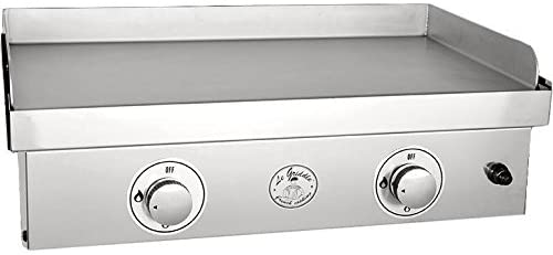 Le Griddle Wee 16-Inch 1-Burner Built-In / Countertop Propane Gas  Commercial Style Flat Top Griddle - GFE40