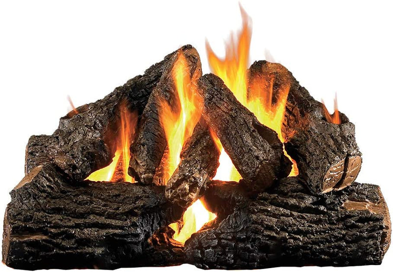 Peterson Real Fyre 18-inch Charred Oak Gas Logs - Logs Only - CHD-18/20