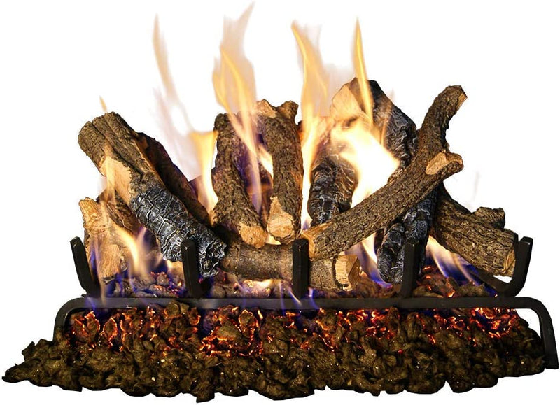 Peterson Real Fyre 24" Charred Oak Stack Gas Logs - Logs Only - CHDS-24
