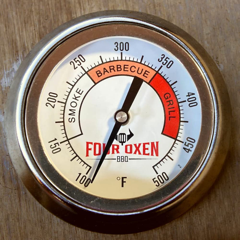 3 Inch Dial by 4 Inch Stem BBQ Thermometer – SmokerPlans By