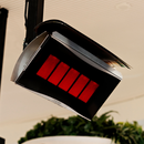 Bromic Heating 500 Series Platinum Heat Deflector, Stainless Steel - BH3030002-1