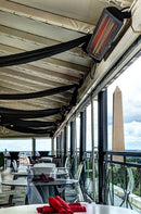 Bromic Heating 44" Tungsten Smart-Heat Electric 4000W Radiant Infrared Patio Heater - BH0420032