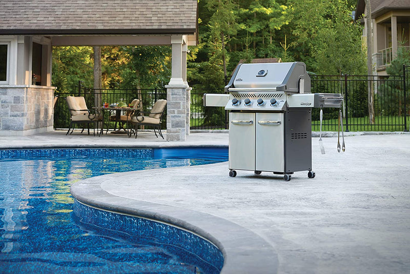 Napoleon Prestige 500 Propane Gas Grill, 760 sq. in, Stainless Steel - P500PSS-3