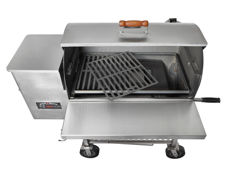 Pitts and Spitts Maverick Pellet Grills, Stainless Steel P-MAV850SS