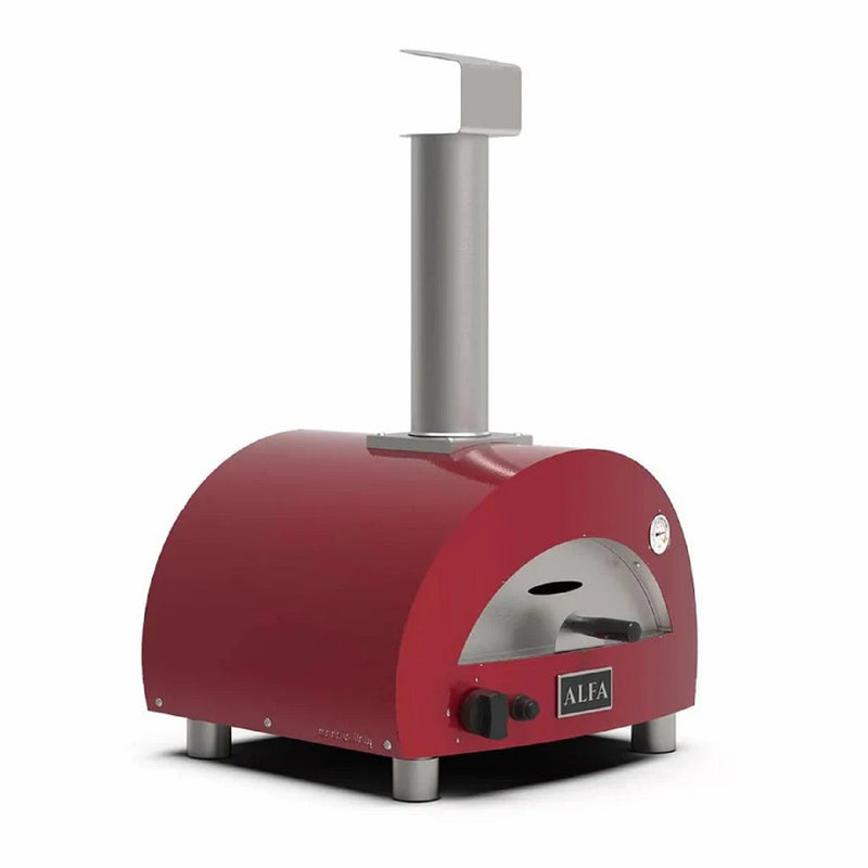 ALFA Mordeno Portable Outdoor Pizza Grill Oven, Stainless Steel