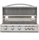 Blaze 40" Premium LTE 5-Burner Built-in Propane Gas Grill with Rear Infrared Burner & Grill Lights - BLZ-5LTE2-LP