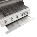 Blaze 40" Premium LTE 5-Burner Built-in Propane Gas Grill with Rear Infrared Burner & Grill Lights - BLZ-5LTE2-LP