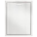 Blaze 20" Roll-Out Stainless Steel Double Trash/Recycling Bin - BLZ-TREC-DRW