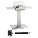 Fire Magic Premium 19" 1800-Watt Electric Grill and Post Mount + Free Grill Brush - E251t-1Z1E + E250s-P6