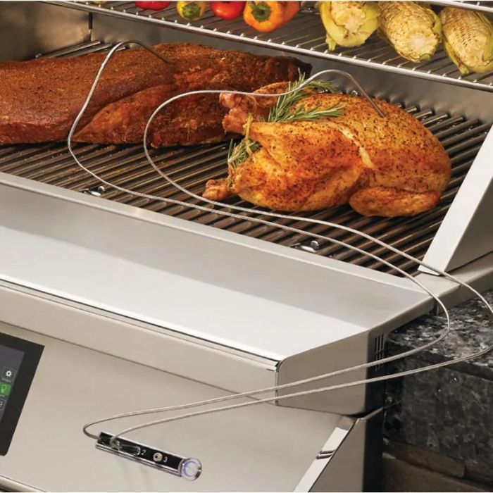 Twin Eagles Pellet Grill 36 inch Wood-Fired Grill and Smoker Combo with Rotisserie, TEPG36G